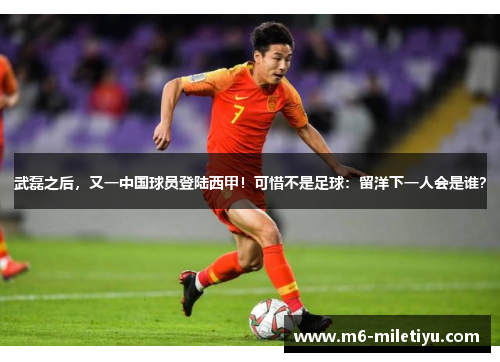 武磊之后，又一中国球员登陆西甲！可惜不是足球：留洋下一人会是谁？